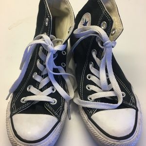 Black Hightop Converse